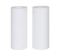 GIONAR Lot de 2 filtres de rechange, 50 microns, compatibles avec les filtres à eau Grünbeck FS 1 et les filtres fins Grünbeck Geno FS 1,103075, filtre à eau domestique, filtre à bougie, sans cloche