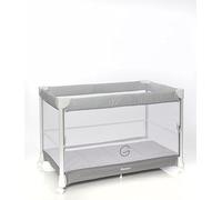 Giordani G3-Matic Lit de voyage et berceau à côté du lit 0-15 kg | Fermeture automatique rapide, barrière abaissable et kit double hauteur | 4 roues avec frein, matelas et sac de transport inclus