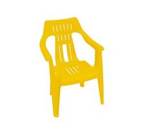 GIO'STYLE Chaise Baby Giò | Jaune | H55 cm | Polypropylene | Made in Italy