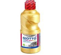 Gouache liquide giotto tous supports sechage rapide coloris or metallise flacon 250ml