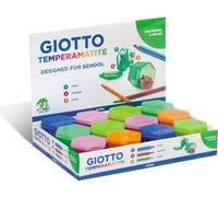 Giotto 233000 taille-crayons Taille crayon manuel Bleu, Vert, Orange, Rose, Jaune