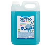 Colle bleue giotto sans solvant lavable usage papier et carton 5kg