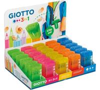 Giotto F232100 taille-crayons Taille crayon manuel Couleurs assorties