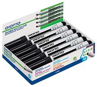 GIOTTO Robercolor Giant Marqueur pour tableau blanc Pointe biseautée Noir 2-6 mm