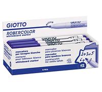 Giotto Robercolor Marqueur pour tableau blanc Medium Pointe ogive env. 3-4 mm Bleu, 1 Unité