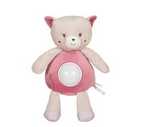 Peluche - Veilleuse Bebe Bamboo - Chat - 26 Cm Gris TU