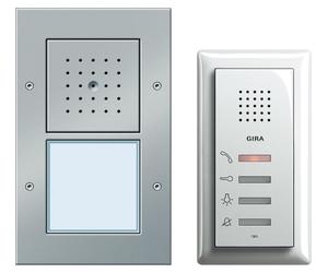 GIRA 049543 - Câblé - IP44 - -25 - 70 °C - aluminium - blanc - aluminium - thermoplastique - AC/DC (049543)
