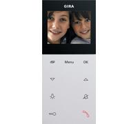 GIRA 123927 Station d'appartement vidéo AP Plus Système 55 blanc pur mat (123927)