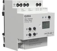 Gira DALI Gateway KNX Sécurisé 2-Canaux Rail DIN - 211200