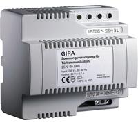 GIRA 257000. couleur du produit : gris. Tension d'entrée AC : 230 V, Fréquence d'entrée AC : 50 Hz, Tension de sortie DC : 24 V (257000)