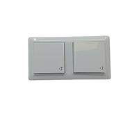 GIRA 415803 SCHUKO KD + Set IP44 + Rahme (415803)