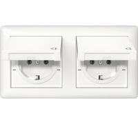 GIRA 415803 SCHUKO KD + Set IP44 + Rahme (415803)