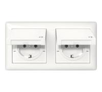 GIRA 415803 SCHUKO KD + Set IP44 + Rahme (415803)