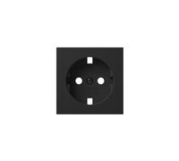 GIRA 4920005 Abd. Prise Schuko System 55 Noir m 0,8 x 8,8 x 0,6 cm