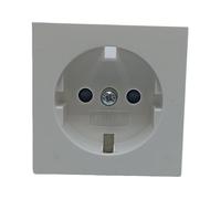 GIRA 492003 System 55 Cache prise Schuko Blanc pur