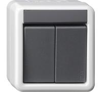 GIRA 516130 Couleur du produit : noir, gris (516130)