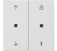 Gira 536727, Bouton + interrupteur, Blanc