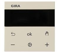 GIRA 539301 System 3000 System 55 Thermostat d'ambiance Blanc crème brillant