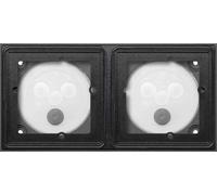 GIRA 551200 Boîtier 2f affleurant Système 106 (551200)