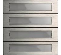 GIRA 5534920. type de produit : Call button module, couleur du produit : acier inoxydable, compatibilité de marque : GIRA. Largeur : 106,5 mm, Hauteur : 106,5 mm (5534920)