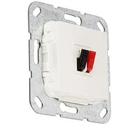Gira Système 55 Prise De Connexion Pour Haut-Parleur Unique Blanche - 569203
