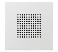Gira, Accessoires Gamme d'interrupteurs, Insert Haut-parleur Commutateur de surface Blanc 2282112
