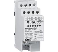 Gira Binäreing. 6f 10 - 230 V AC/DC KNX REG, 1 pièce.