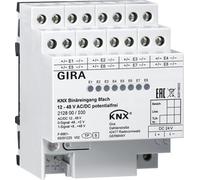 Gira Binäreing. 8f 12 - 48 V CA/CC sans potentiel K NX REG, 1 pièce.
