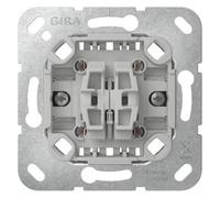 Gira Bouton-poussoir à basculeWe2f Insert 315500, Bouton + interrupteur, Gris