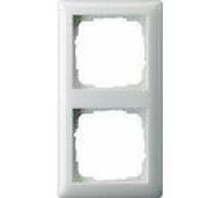 Gira Cadre 2 prises - Blanc