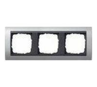 Gira cadre de finition 3 postes - Anthracite