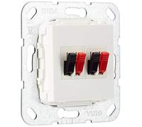 GIRA Connecteur haut-parleur 569303 2 voies Blanc pur