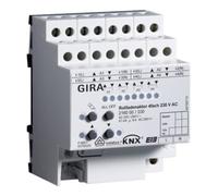 Gira Gira Actionneur volet roulant REG 216000 KNX/EIB 4 canaux 230 V Quantité:1