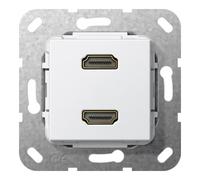 Gira Gira Adaptateur HDMI 2 voies Gender Changer rws 567103 Quantité:1