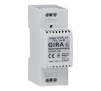 Gira Bloc d'alimentation 531900 12V DC 2A Rail DIN Gris