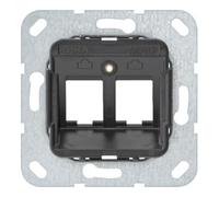 Gira Gira Anneau de support Modular Jack 9 2x encastré 560900 Quantité:1
