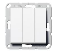 Bouton-poussoir Gira System 55 - 284403