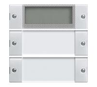 Gira Gira Jeu d'interrupteurs à bascule 2 modules rws/gl 214203 Quantité:1