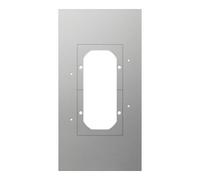 Gira Gira Plaque de montage 2f. 129700 Aluminium anodisé Quantité:1