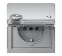 Gira Gira Prise KD TX-44 Alu serrure identique Quantité:1