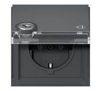 GIRA 446767 SCHUKO KD serrure assortie + (446767)