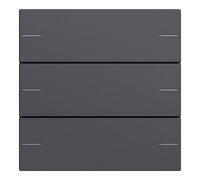 Gira Gira Set de bascules triple capteur tactile Anthracite 575328 Quantité:1