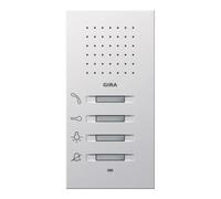 GIRA Station d'appartement 1250112 AP surface blanc pur (1250112)