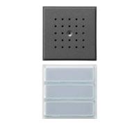Gira Gira Station de porte encastrée 3 fois anthracite LED ws 126167 Quantité:1