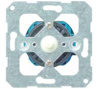 Gira Insert de commutateur à 3 positions, Bouton + interrupteur, Argent