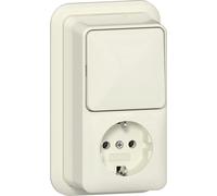 Gira Prise De Surface Combinée Avec Lumière Pilote - 417610