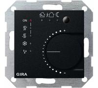 Gira Régulateur continu Interrupteur à bouton poussoir. 4f KNX Système 55 noir m 2100005