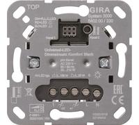 Gira S3000 Insert variateur Uni-LED 540200 Confort 2f, Bouton + interrupteur