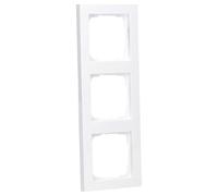 GIRA Série Standard 55 - Blanc pur brillant (021329) - Cadre 3 F blanc pur E2.