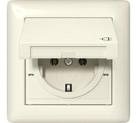 Gira Standard 55 IP44 Prise Schuko Avec Capot Hinge - 415701